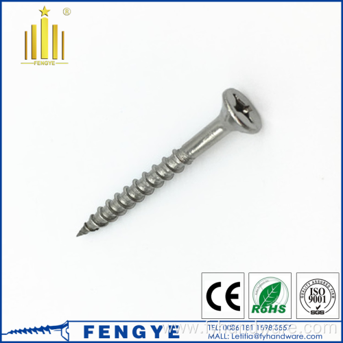 stainless steel decorative wood screw wood fasteners